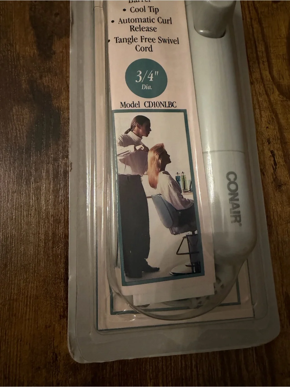 Vintage 1991 Conair Curls ’n Curls 3/4” Curling Iron CD10NLBC Sealed New